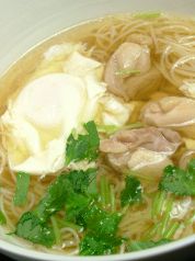 料理メニュー写真&nbsp;鶏煮麺（とりにゅうめん）
