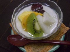 料理メニュー写真&nbsp;葛寄せ杏仁