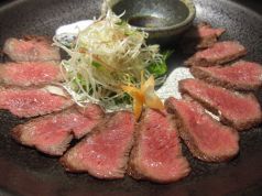 料理メニュー写真&nbsp;神戸牛タタキ
