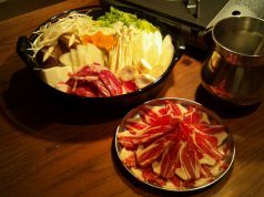 料理メニュー写真 ラムすき焼き(注文は2人前~)