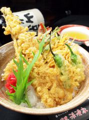 料理メニュー写真&nbsp;ビックリ天丼！