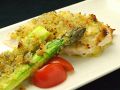 料理メニュー写真&nbsp;めかじきハーブパン粉焼