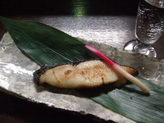 料理メニュー写真&nbsp;粕漬け銀鱈（ぎんだら）炭火焼