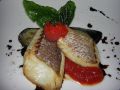 料理メニュー写真&nbsp;真鯛のポワレ　バルサミコ風味