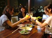 夜景を一望できる特別席もご用意☆