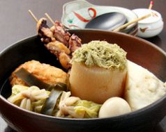 デン DEN おでん 地鶏の写真