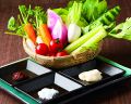 料理メニュー写真&nbsp;季節野菜そのままで