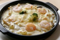 料理メニュー写真&nbsp;エビグラタン