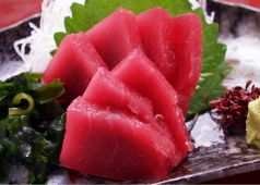 料理メニュー写真 まぐろ天身のお造り