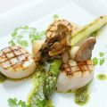 料理メニュー写真&nbsp;ホタテのグリエバジルソース