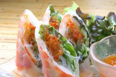 料理メニュー写真 海老の生春巻き(ゴイクン)