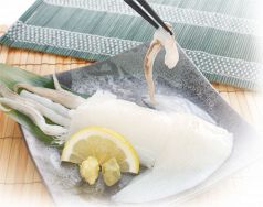 料理メニュー写真&nbsp;アオリイカの姿造り