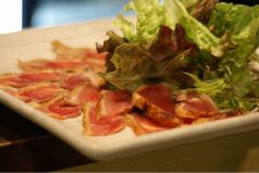 料理メニュー写真&nbsp;宮崎地鶏のタタキ