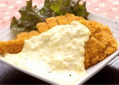 料理メニュー写真&nbsp;チキン南蛮フライ　　自家製タルタル掛け