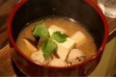 料理メニュー写真&nbsp;つみれ団子汁