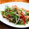 料理メニュー写真&nbsp;空芯菜と３種のきのこのスパイシー炒め