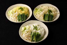 料理メニュー写真&nbsp;〆の雑炊、ちゃんぽん麺、うどん