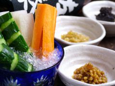 料理メニュー写真&nbsp;愛媛の野菜丸かじり