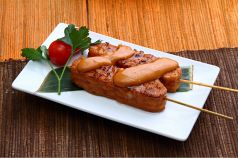 料理メニュー写真&nbsp;テンペの串焼き ピーナッツソース