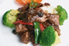 料理メニュー写真 牛肉の黒胡椒炒め
