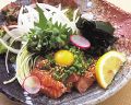 料理メニュー写真&nbsp;さーもんのユッケ