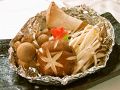 料理メニュー写真&nbsp;茸のホイルバター焼き