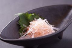 料理メニュー写真&nbsp;枝豆/サメ軟骨の梅和え