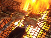 厳選食材と炭火のコラボ☆