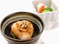 料理メニュー写真&nbsp;焼きおにぎり茶漬け　自家製ぬか漬け