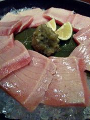 料理メニュー写真&nbsp;本まぐろ大とろのあぶり焼