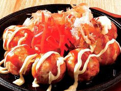 料理メニュー写真&nbsp;ジュージュー！“鉄板”たこ焼き