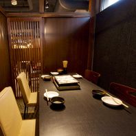 個室、半個室も充実