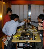 さぁ!乾杯!!焼きまくるぞ~
