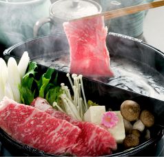料理メニュー写真 牛すきしゃぶ食べ放題
