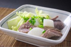 料理メニュー写真 牛すじ大根キャベツ