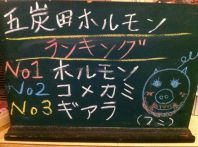 本日のランキング♪