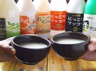 生マッコリで乾杯！