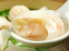 料理メニュー写真 海老蒸し餃子(3個)