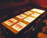 VIP席。接待、食事会に