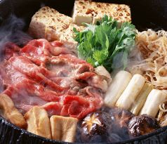 料理メニュー写真&nbsp;上撰黒毛和牛すきやき
