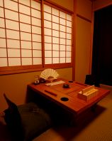 完全個室での接待も可能。