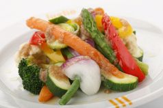 11種類のこだわり温野菜　バーニャカウダソース
