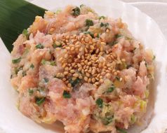 料理メニュー写真&nbsp;まぐろなめろう