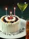 誕生日にサプライズケーキ