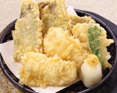 料理メニュー写真&nbsp;ハモと太刀魚の天ぷら