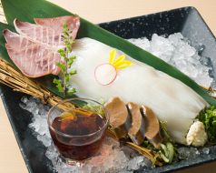料理メニュー写真 【函館産】船上活〆烏賊そ~めん