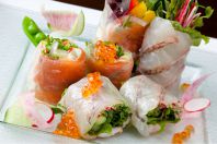 目でも楽しめる彩り料理