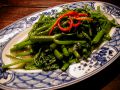 料理メニュー写真&nbsp;越南青菜　空芯菜のにんにく炒め