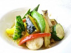 料理メニュー写真&nbsp;焼き野菜のバーニャカウダソース