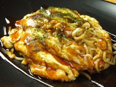 料理メニュー写真&nbsp;楽腹風オム焼きそば